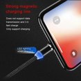 thumbnail image 4 of kurtrusly Indicateur Led Câble de Chargement Rond à 360 Degrés Universel pour Téléphone Cordon Tressé en Nylon avec Connecteur Type-c Fil, 4 of 9