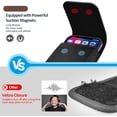 thumbnail image 5 of LAPTOM MAX 1 Pack Phone Holster with Metal Belt Clip and Magnetic Closure, Fits 16 15 14 13 12 Series and Galaxy S25 S24 S23 S22, M Size, Black, 5 of 8