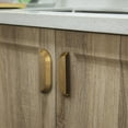 thumbnail image 6 of Goo-Ki 5''(128 MM) Hole Centers Antique Brass Cabinet Cup Handles, Luxury Zinc Alloy Cabinet Pulls for Dresser,Drawer,and Cupboard, 6 Pack, 6 of 7