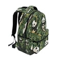 thumbnail image 2 of DIXRUYEE Backpack Schoolbag Pandas in Lush Green Forest Pattern 15L/18L 2-SIZE, 2 of 8