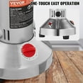 thumbnail image 5 of VEVOR 300g Electric Grain Mill Grinder, High Speed 1500W Commercial Spice Grinders, Stainless Steel Pulverizer Powder Machine, for Dry Grains Spices Cereals Coffee Corn Pepper, Straight Type, 5 of 9