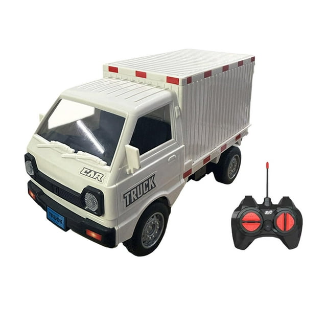 Coche RC 1/16 Vehículo de control remoto Ligero 4x4 Flexible Portátil RC Drift blanco