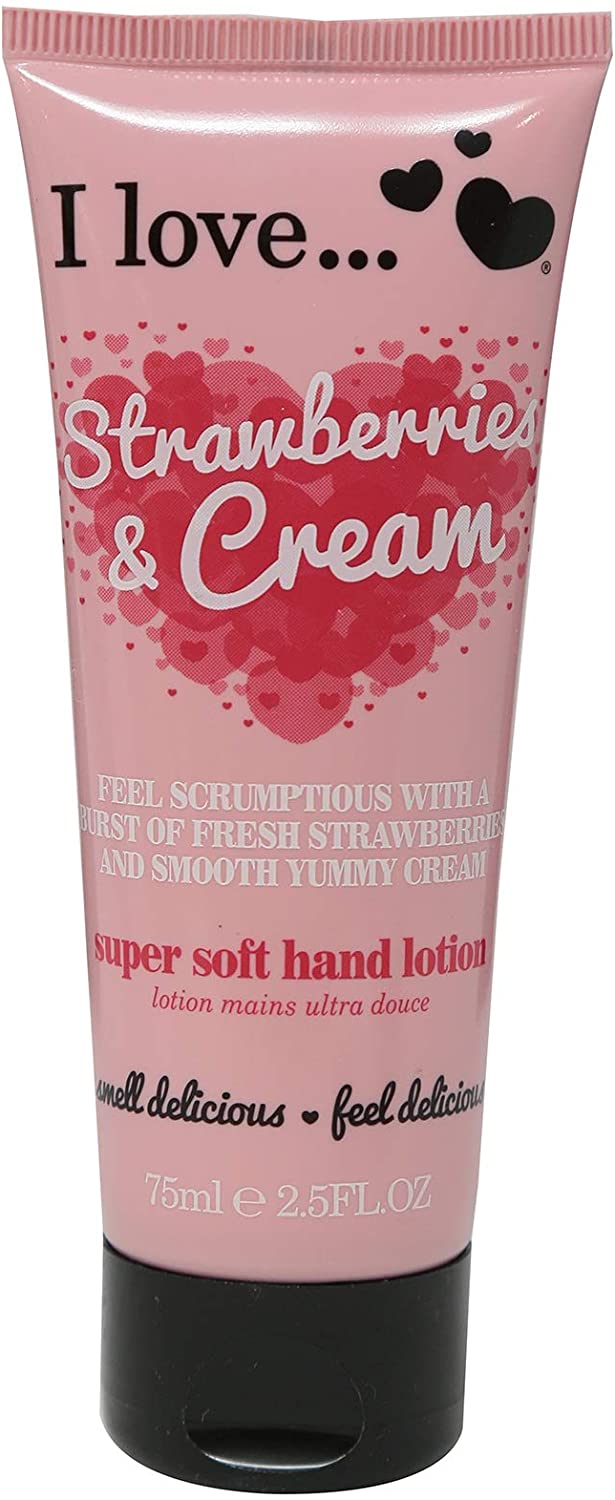 I Love. Strawberries & Cream Super Soft Hand Lotion 75ml