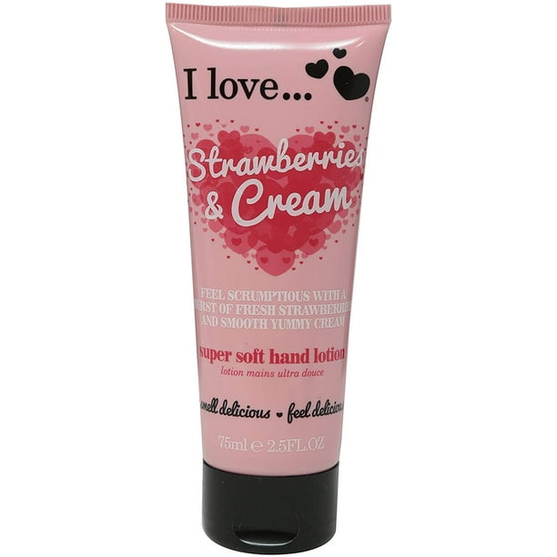 I Love. Strawberries & Cream Super Soft Hand Lotion 75ml
