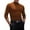 03# Coffee, variant on Mock Turtleneck Long Sleeve T-Shirt for Men Cotton Thermal Shirts Undershirt Base Layer Tops High Neck Johns Plus Size Blue XXL
