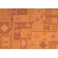 thumbnail image 1 of Ahgly Company Indoor Rectangle Patchwork Orange Transitional Area Rugs, 5' x 8', 1 of 1