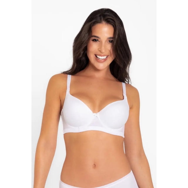 Brassier Diane & Geordi Colombia copa completa microfibra Powernet 021890 blanco 42