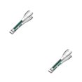 thumbnail image 4 of Kearding Alimento Tong BBQ Grill Steak Pan Clip Herramientas de cocina Acero inoxidable Buffet Cake Utensilios Accesorios de cocina 7 pulgadas 7 pulgadas 2piezas, 4 of 6