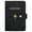 Black, variant on 1Pc Red Eye-Catching Couples Passport Holder Organizer Case, Premium Faux Leather Travel Pocketbook with Card Slots for Lovers