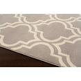 thumbnail image 6 of Modern Moroccan Trellis Grey Area Rug or Runner, 6 of 6