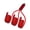 1.2m-Red, variant on 3 in 1 Multiple Cord USB C to USB C USB Connector Fast Charging Cable for Cell Phones Tablets and More