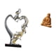 thumbnail image 5 of Estatua de pareja,Figura de pareja besándose,regalo de boda moderno,Estatua de pareja besándose en el aniversario de San Valentín,Estatua del Corazón de Jesús,Estatua del Sagrado Corazón, 5 of 8
