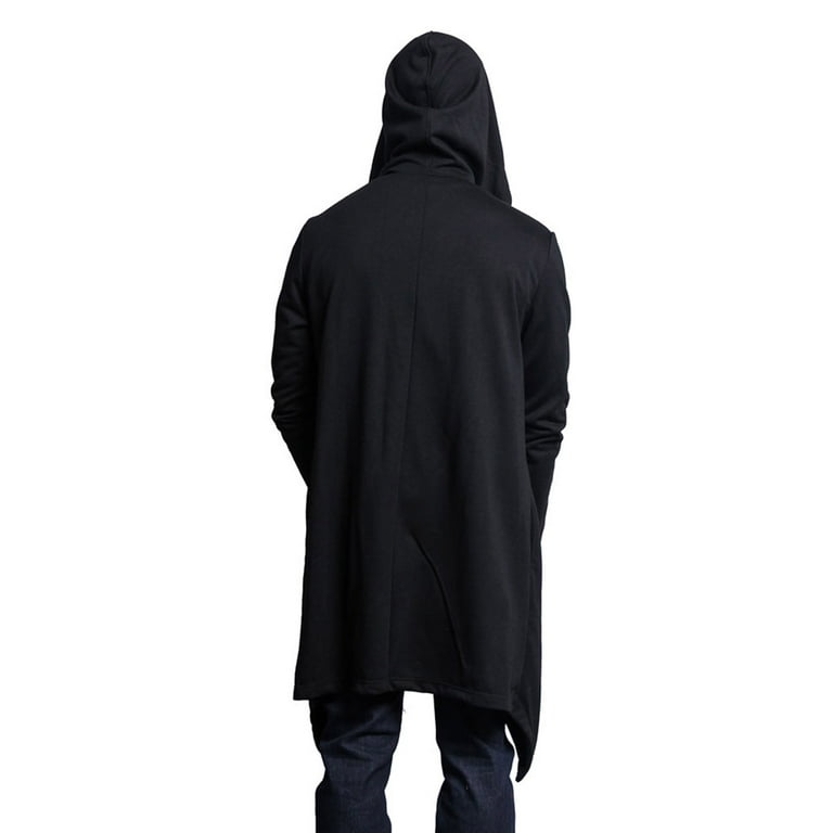 Victorious Long Length Drape Cape Cardigan Hoodie - Multiple Victorious Long Length Drape Cape Cardigan Hoodie - Multiple