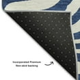 thumbnail image 6 of Dalyn Rugs Premium Machine Washable Mayfield AMF1042 Navy 1'8" x 2'6" Rug, 6 of 6