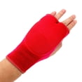 thumbnail image 5 of Suodoka Gel Boxing Gloves Hand Wraps Half Finger Inner Gloves for MMA Kickboxing Training Men Women Red M, 5 of 9