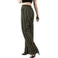 thumbnail image 3 of Ma Croix Womens Stripe Palazzo Pants, 3 of 7
