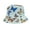 Blue, variant on Bucket Sun Hats for Men Woman LSQii Fashion Boho Butterfly Print Breathable Adjustable Casual Summer Fisherman Hat Pink for Daily Street Vacation Travel Y2K Trendy Under $5