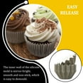 thumbnail image 4 of Matsuzay 100 piezas tazas para hornear papel engrasado Cupcake Muffin Liners moldes DIY resistentes al calor accesorios de panadería para el hogar Herramientas y accesorios para hornear Café Matsuzay HA065870-02, 4 of 6