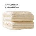 thumbnail image 3 of 70x100cm Ribbed Throw Thick Blanket Soft Warm Cozy All Season Comfort For Couch Bed Sofa And Indoor Outdoor Use Random Shipp Ing (6 Styles) Sweater Throw Blanket Fuzzy Lap Blanket Fuzzy Blanket Twin, 3 of 9