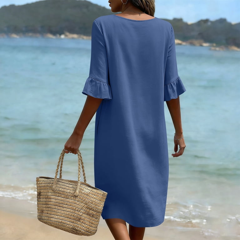 mid length tee shirt dresses Buy Cream 100% Cotton Summer Midi T-Shirt Dress from Next USA