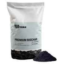 Premium Biochar Soil Enhancer – 100% Organic Charcoal Amendment for Improved Soil Health and Plant Growth (24 Quarts)