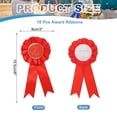 thumbnail image 2 of Cintas de premio Uxcell, cintas de reconocimiento de trofeo, cintas de ganador, cintas de premio, cintas de medalla de participación rojas, 2 of 7