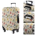 thumbnail image 5 of Princess Floral Garden Pattern Luggage Cover Fashion Suitcase Cover Baggage Covers Fit 25-28 Inch Luggage (Go Travel), 5 of 5