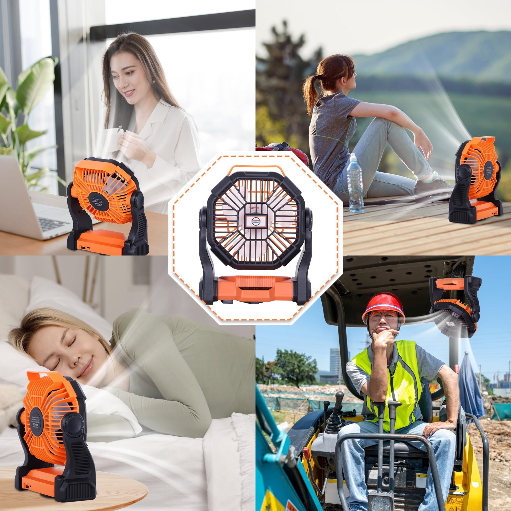 portable fan tent