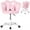 Pink, variant on Thehsnt Cat Paw Computer Chair – 360° Swivel, Adjustable Height, Cute Gaming Chair for Women, Live Streaming Desk Chair with Bow Pillow
