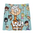 thumbnail image 4 of The Loud House Men's Short Pajama Pants Soft Trendy Sleep Shorts Breathable Ice Silk Lounge Shorts 2XL, 4 of 8