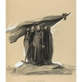 thumbnail image 3 of Jean-Louis Forain 15x17 Black Modern Framed Museum Art Print Titled - Union Under the Flag (C. 1914-1919), 3 of 5