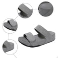 thumbnail image 6 of Rokment Orthopedic Platform Walking Slippers Sandals for Women 2026 Beach Summer Comfortable Fashion Casual Wide Width Arch Support Chunky Wedge Slip on Backless Slides Grey Size 9.5, 6 of 8