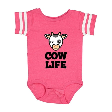 

Inktastic Cow Life Gift Baby Boy or Baby Girl Bodysuit