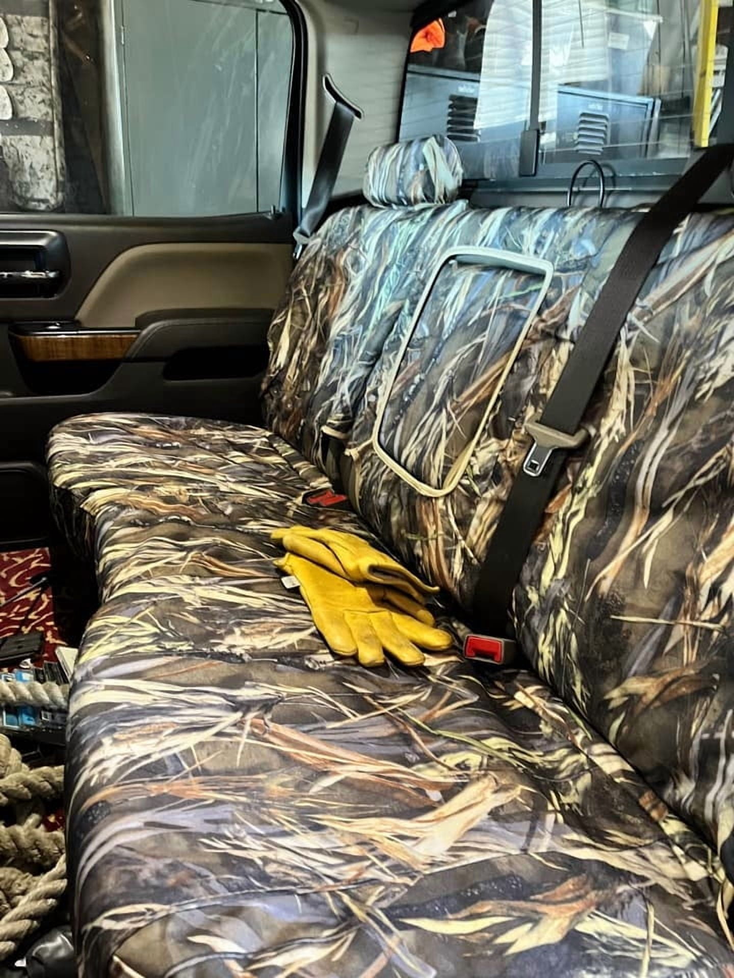 2014-2019 and 2020 Classic Chevy Silverado and GMC Sierra Front and Rear Seat Covers Crew Cab