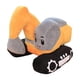 thumbnail image 1 of Excavadora de Peluche, Juguete de Construcción Interactivo, Regalos de Fiesta, Excavadora de Peluche, Camión Excavador de Peluche para Niñas Pequeñas amarillo, 1 of 8