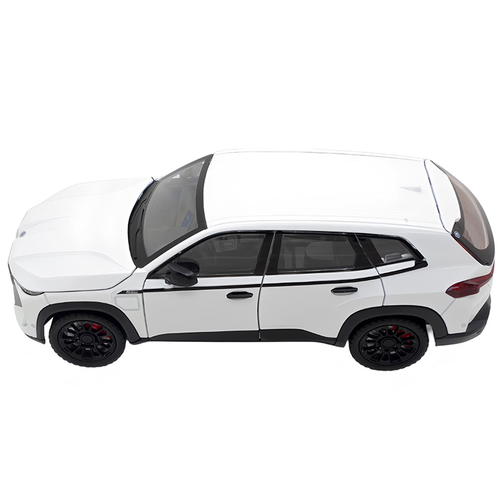 1:24 scale BMW XM alloy die-cast car model with opening doors, lights, sound and spring-back function. Boys' toy car, children's birthday gift.