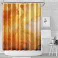 thumbnail image 2 of Colorful Marble Shower Curtain, Abstract Jade Texture Gold Stripes Ombre Shower Curtain, Modern Ink Art Decor Waterproof Fabric Shower Curtain for Bathroom Set with 12 Hooks, 72 X 84, 2 of 4