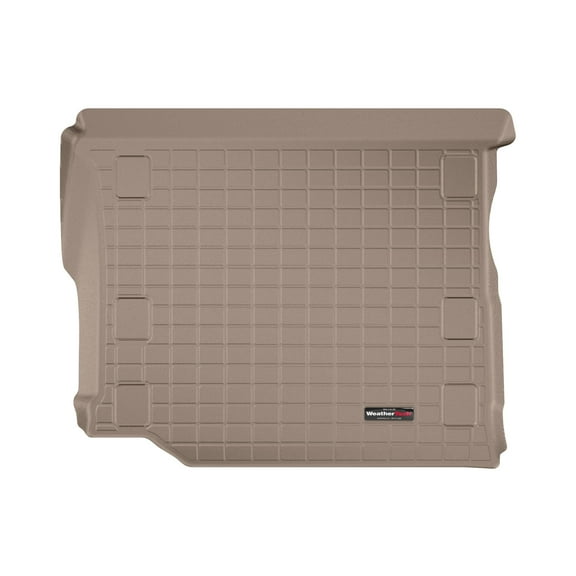 WeatherTech Cargo Trunk Liner compatible with Jeep Wrangler Unlimited 4-Door, Wrangler 4-Door, Wrangler 4-Door Rubicon 392, Wrangler Unlimited Rubicon 392 - Behind 2nd Row Tan