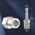 thumbnail image 3 of Upgraded Stainless Steel Trailer Crank Handle Cordless Drill Adapter Kit, 3 of 8