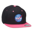 thumbnail image 4 of NASA Logo Embroidered Two Tone Cap - Black Pink OSFM, 4 of 5