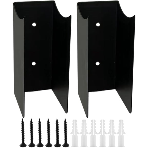 Wall Mount Tool Rack, 2-Piece Steel Organizer for Garage and Shop