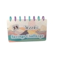 thumbnail image 1 of Felwors 52 Week Savings Challenge Notebook Creative 52 Week Cartoon Savings Ben Challenge For Budgeting Planners Saving, 1 of 9