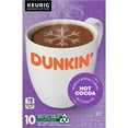 thumbnail image 5 of (60 Count) Dunkin' Milk Chocolate Hot Cocoa, K-Cup Coffee Pods, 5 of 12