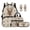 Deer Camo Bow, variant on Jeiento 17 Inch Kids Backpack Set 4-Piece Lunch Bag Pencil Case Water Bottle Holder Cute Blueberry Lightweight Large Capacity School Bookbag for Boys Girls Children Back to School