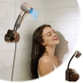 thumbnail image 1 of Suction Cup Hair Dryer Wall Mount Rack With Built In Cord Management For Efficient Bathroom Space Organization, 1 of 6