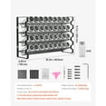 thumbnail image 5 of KFFKFF Cabinet Spice Storage Solution, Comes with 36 Blank Spice Containers, Caps, Spice Identifiers, and Funnel Full Kit, Condiment Arrangement for Kitchen Surface, Kitchen, Storage Room, Cabinet, 5 of 9