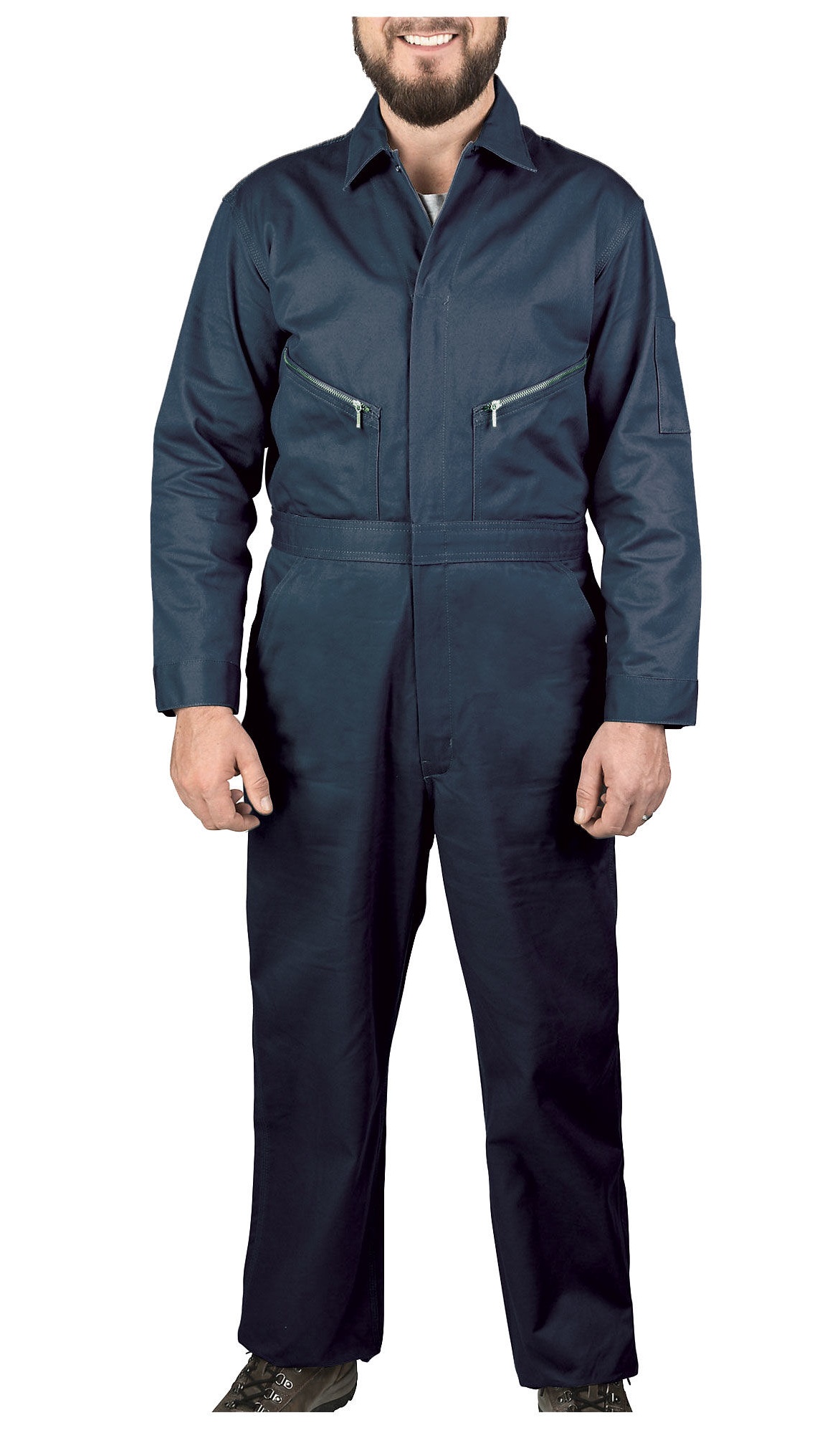 Men's Twill Non Insulated Coveralls Navy 66 XTall