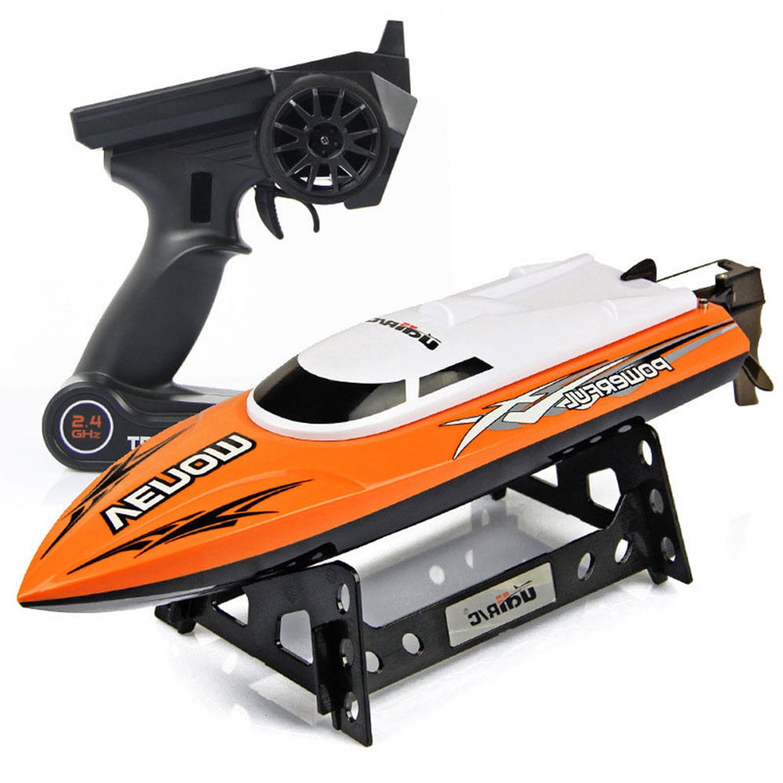 49MHz Speed Storm Remote Control Boat Full Function Speed Boat Battery Powered 