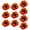 Size:S, variant on 10pcs Decorative Foam Pumpkin Set For Halloween Thanksgiving Home Party Lightweight Artificial Vegetables Decoration