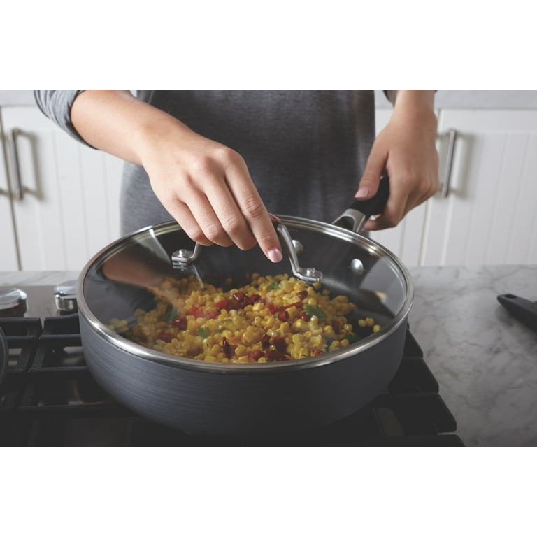Select by Calphalon Hard-anodized Nonstick 3-Quart Saute Pan with